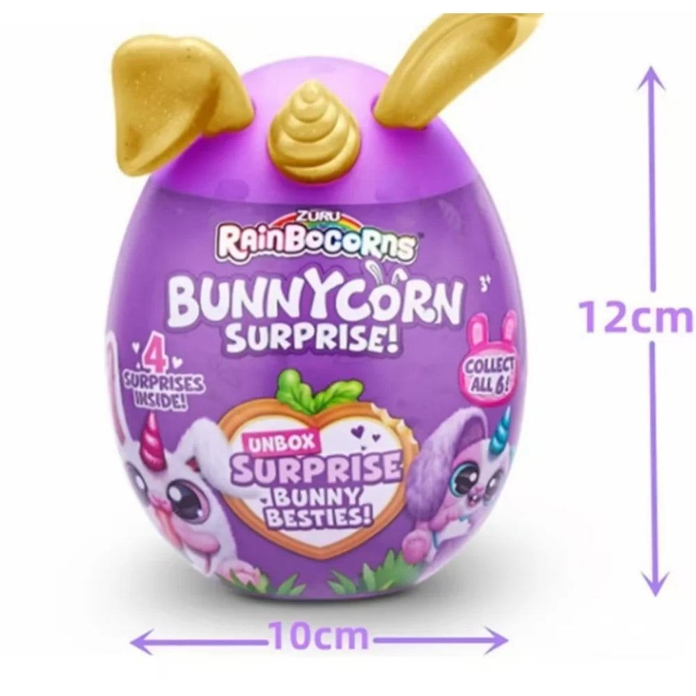 Surprise Rainbocorns Bunnycorn Magic Egg Blind Box Rabbit Plush Toys Rabbit Family Plush Doll Kids Christmas Birthday Gifts