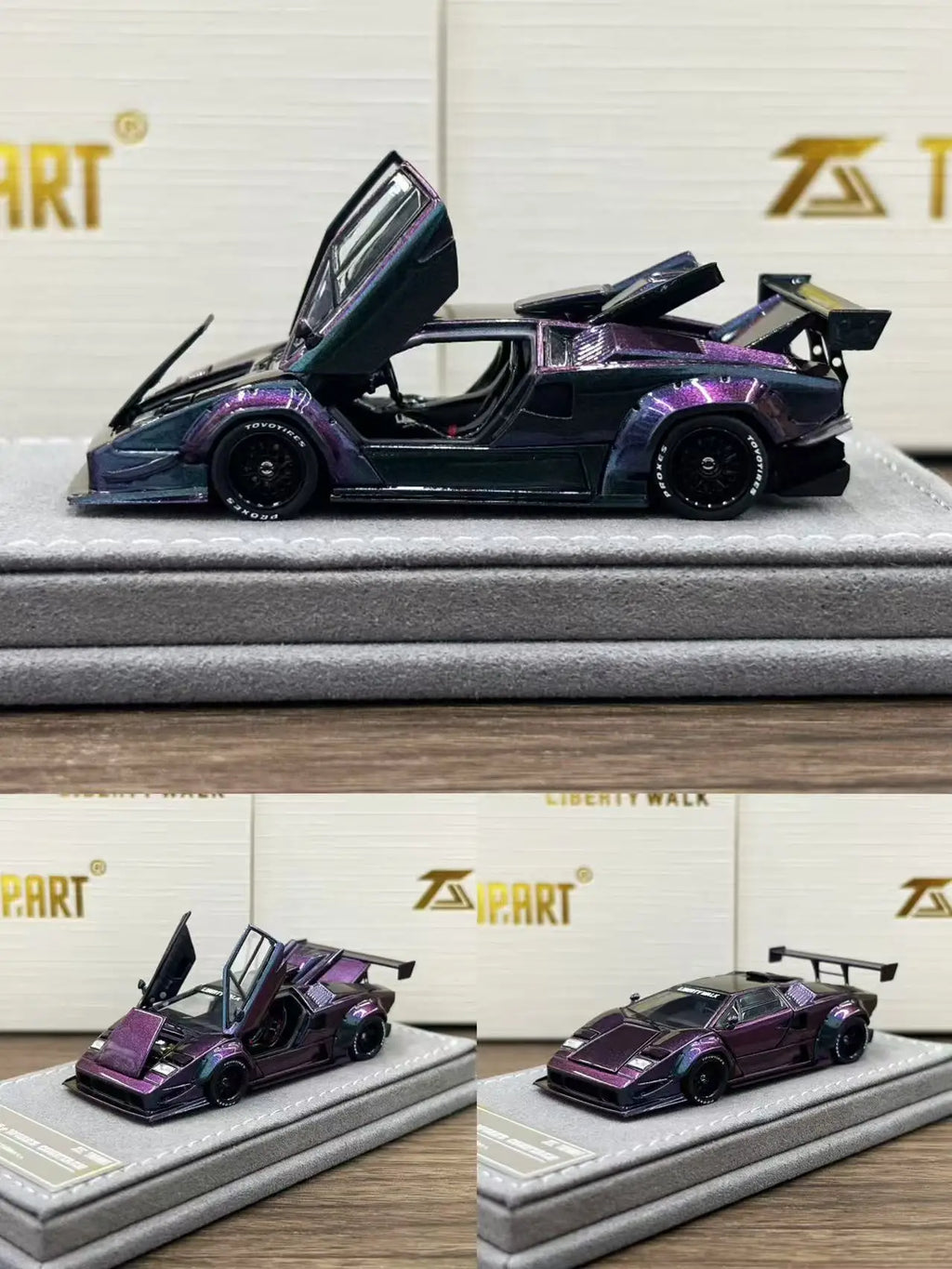 Lamborghini Countach Diecast Car 1:64 Scale – High-end collector's model car